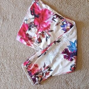 Soma Sensual wide leg pajama bottoms with pockets and drawstrings